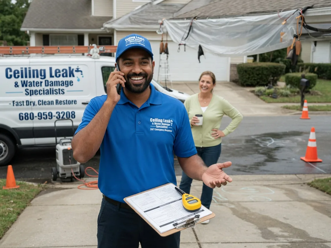 Ceiling Leak Cleanup Port Byron, NY FAQs